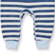Sense Organics - Bio Baby Frottee Strampler "Viktor" mit Dinosaurier-Stickerei und Streifen