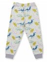 Sense Organics - Bio Kinder Schlafanzug "Long John" mit Dinosaurier-Allover