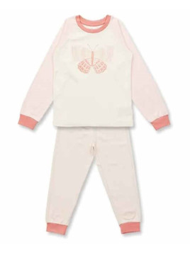 Sense Organics - Bio Kinder Schlafanzug "Benja" mit Schmetterlings-Druck