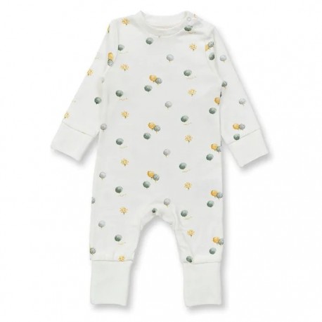Sense Organics - Bio Baby Strampler langarm "Tona" mit Bäume-Allover