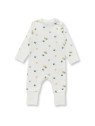 Sense Organics - Bio Baby Strampler langarm "Tona" mit Bäume-Allover