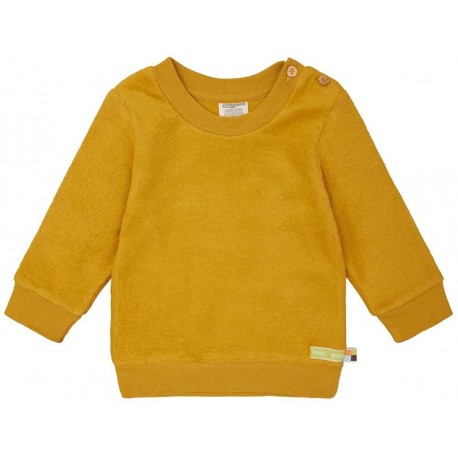 loud + proud - Bio Kinder Fleece-Shirt, curry