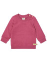 loud + proud - Bio Kinder Fleece-Shirt, rouge