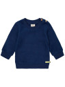 loud + proud - Bio Kinder Fleece-Shirt, ultramarine