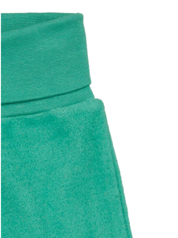loud + proud - Bio Kinder Fleece-Hose, plant
