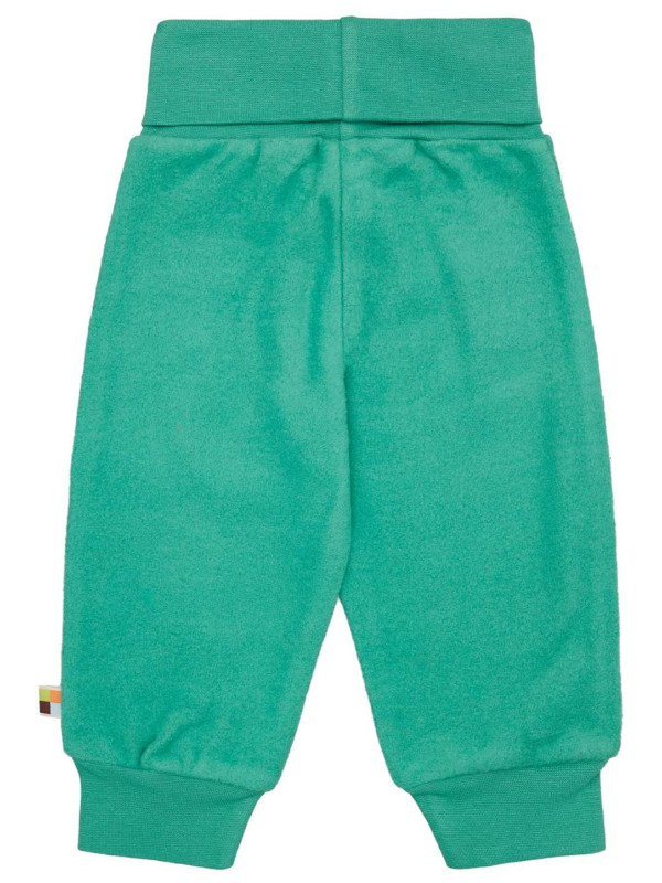 loud + proud - Bio Kinder Fleece-Hose, plant