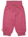 loud + proud - Bio Kinder Fleece Hose, rouge