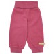loud + proud - Bio Kinder Fleece Hose, rouge