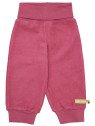 loud + proud - Bio Kinder Fleece Hose, rouge