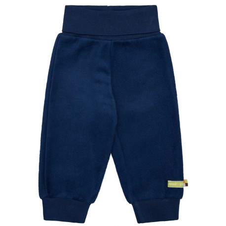 loud + proud - Bio Kinder Fleece Hose, ultramarine