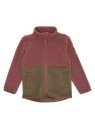 mikk-line - Kinder Fleece Jacke. recyceltes Polyester, rose brown