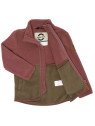 mikk-line - Kinder Fleece Jacke. recyceltes Polyester, rose brown