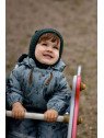 mikk-line - Baby Schneeanzug mit Waschbär-Allover, recyceltes Polyurethan