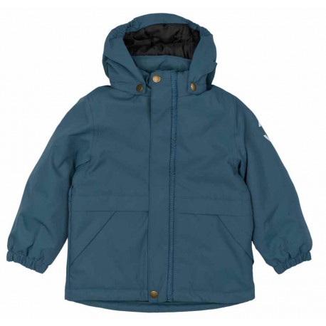 mikk-line - Kinder Winterjacke mit "Smart-Leuchte-Technologie", dunkelblau