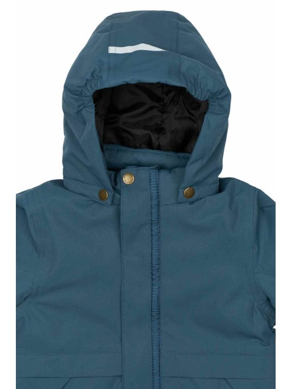 mikk-line - Kinder Winterjacke mit "Smart-Leuchte-Technologie", dunkelblau