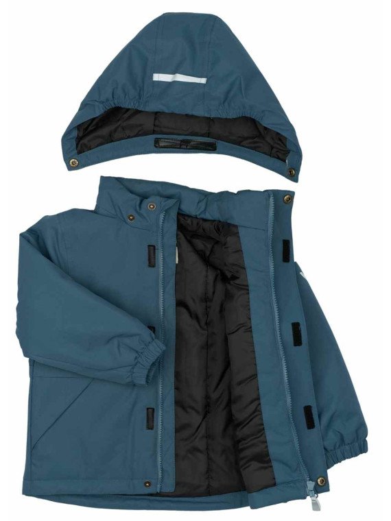 mikk-line - Kinder Winterjacke mit "Smart-Leuchte-Technologie", dunkelblau