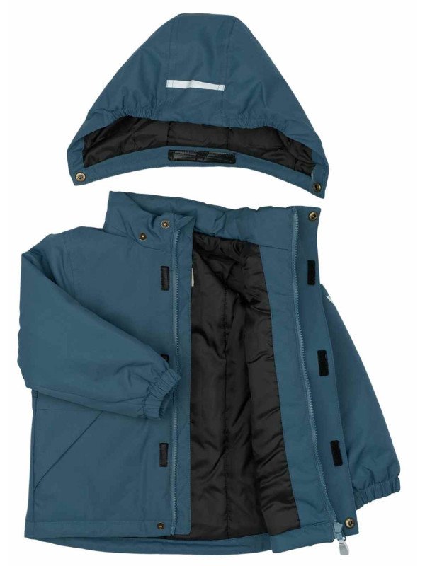 mikk-line - Kinder Winterjacke mit "Smart-Leuchte-Technologie", dunkelblau