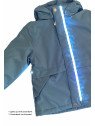mikk-line - Kinder Winterjacke mit "Smart-Leuchte-Technologie", dunkelblau