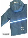 mikk-line - Kinder Winterjacke mit "Smart-Leuchte-Technologie", dunkelblau