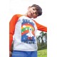 frugi - Bio Kinder Langarmshirt "Tamar" mit Raketen-Druck