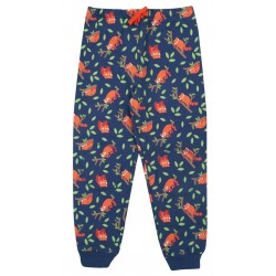 frugi - Bio Kinder Sweathose "Snuggle" mit Roter Panda-Allover
