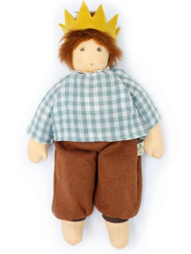 Nanchen Natur - Bio Schmusepuppe "Pepe" 38cm