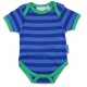 Toby tiger - Bio Baby Set Strampler, Body und Mütze mit Dinosaurier-Motiv