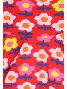 Toby tiger - Bio Kinder Skaterkleid mit Blumen-Allover