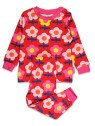 Toby tiger - Bio Kinder Schlafanzug mit Blumen-Allover