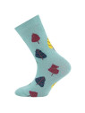 Ewers - Bio Kinder Socken mit Bäume-Allover, artik