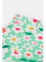 frugi - Bio Kinder Jersey Kleid "Spring" mit Blumenfeld-Allover