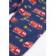 frugi - Bio Kinder Sweathose "Snuggle" mit Feuerwehr-Allover