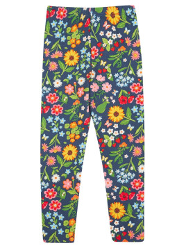 frugi - Bio Kinder Leggings "Libby" mit Gartenblumen-Allover