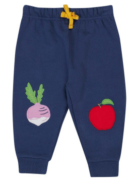 frugi - Bio Kinder Sweathose "Character" mit Rüben/Apfel-Patches