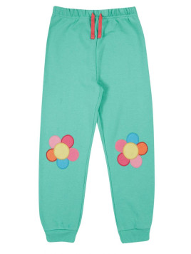 frugi - Bio Kinder Sweathose "Character" mit Blumen-Patches