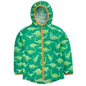 frugi - Kinder Regenjacke "Rain or Shine" mit Dinosaurier-Allover