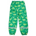 frugi - Kinder Regenhose "Rain or Shine" mit Dinosaurier-Allover