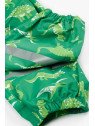 frugi - Kinder Regenhose "Rain or Shine" mit Dinosaurier-Allover