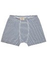 loud + proud - Bio Kinder Hipshorts Doppelpack mit Streifen/uni, ultramarine