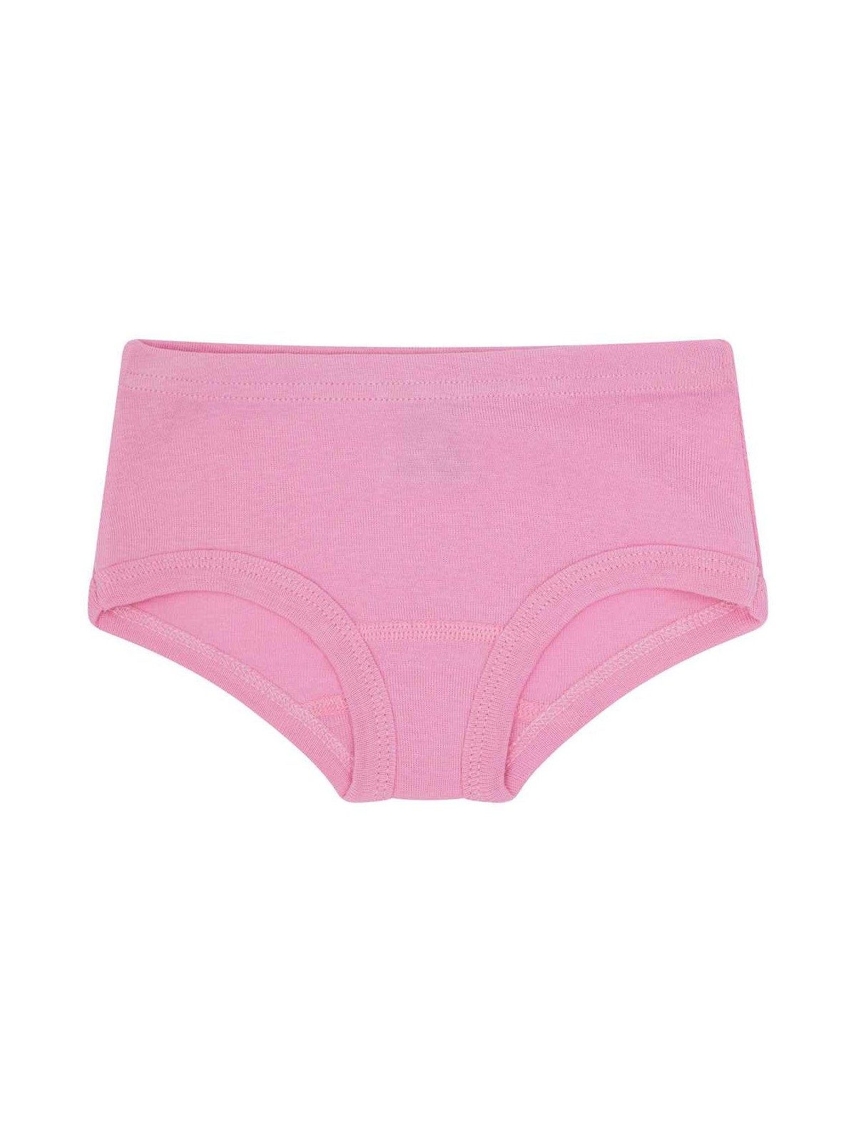 loud + proud - Bio Kinder Panties Doppelpack mit Streifen/uni, malve