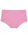 loud + proud - Bio Kinder Panties Doppelpack mit Streifen/uni, malve