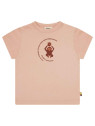 loud + proud - Bio Kinder T-Shirt pflanzengefärbt, pomegranate