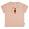 loud + proud - Bio Kinder T-Shirt pflanzengefärbt, pomegranate