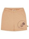 loud + proud - Bio Kinder Shorts pflanzengefärbt, walnuss
