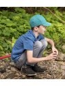 PICKAPOOH - Bio Kinder Cap, türkis, UV-Schutz 80