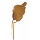 PICKAPOOH - Bio Baby Mütze "PICKAPOOH-Zoe", Wolle/Seide, caramel
