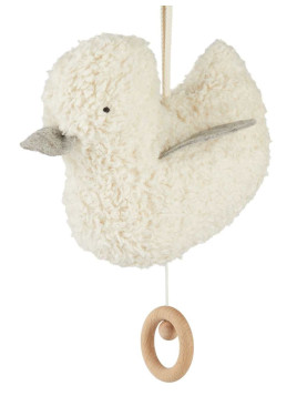 Efie - Bio Spieluhr "Entchen" Melodie "Mozarts Wiegenlied (Schlafe mein Prinzchen schlaf ein)", 16 cm