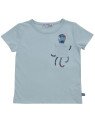 Enfant Terrible - Bio Kinder T-Shirt mit Oktopus-Applikation und Tasche