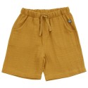 Enfant Terrible - Bio Kinder Musselin Shorts, ocker