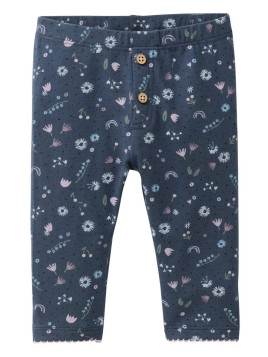 People Wear Organic - Bio Kinder Leggings mit Blümchen-Allover
